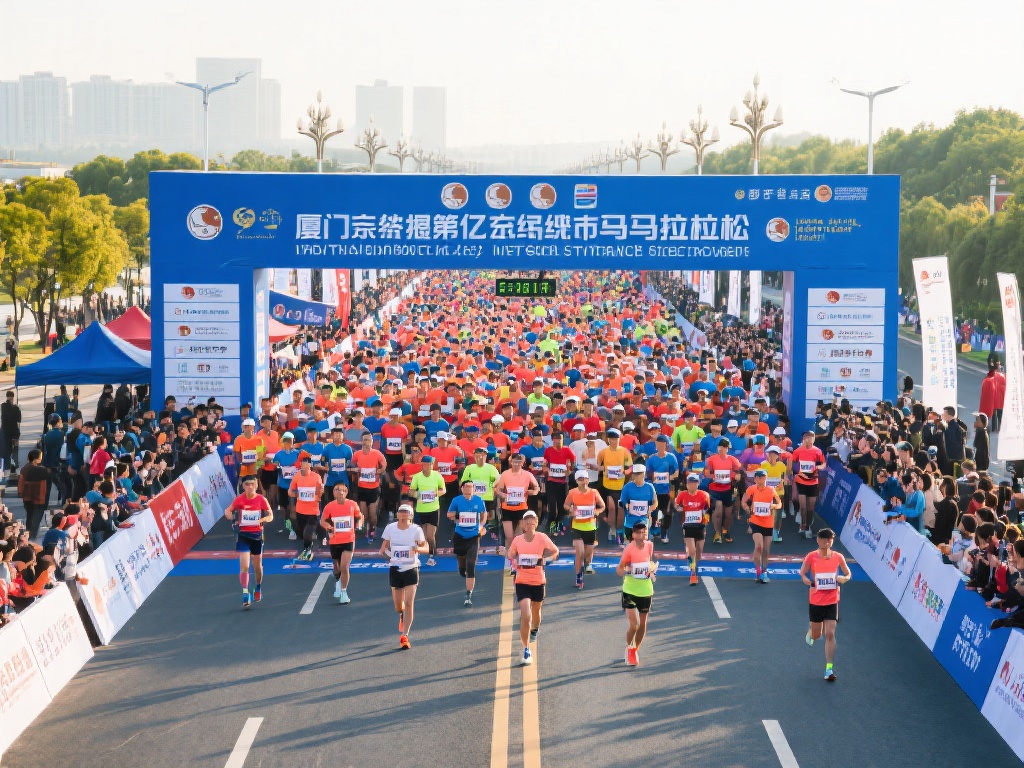 2025年宿迁马拉松赛盛大开跑,激情四射 首先,马拉松赛事吸引大量外地跑者和观众,